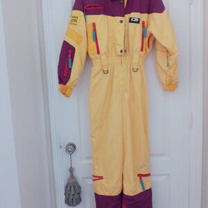 Womens One Piece Ski Suit Size Small